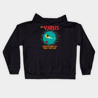 Covid 19 Corona Virus Kids Hoodie